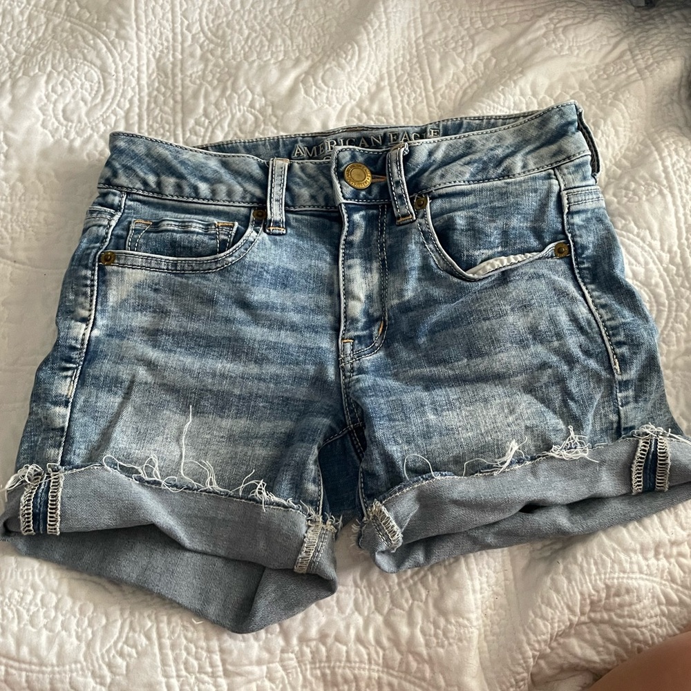 Size 2 American eagle jean shorts